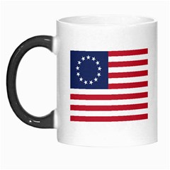 Betsy Ross Flag Usa America United States 1776 1777 Thirteen Colonies Maga Morph Mugs by snek