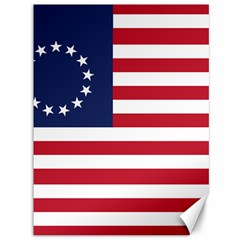 Betsy Ross Flag Usa America United States 1776 1777 Thirteen Colonies Maga Canvas 36  X 48  by snek