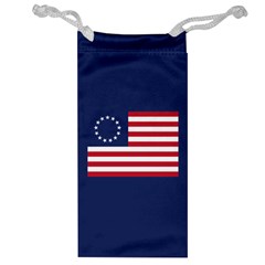 Betsy Ross Flag Usa America United States 1777 Thirteen Colonies Maga  Jewelry Bag by snek