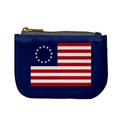 Betsy Ross Flag Usa America United States 1777 Thirteen Colonies Maga  Mini Coin Purse by snek