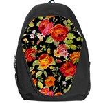 Rose Flowers Backpack Bag Front