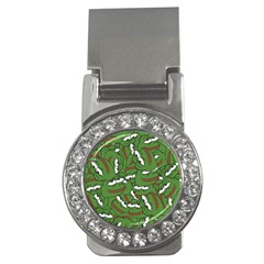 Pepe The Frog Face Pattern Green Kekistan Meme Money Clips (cz)  by snek