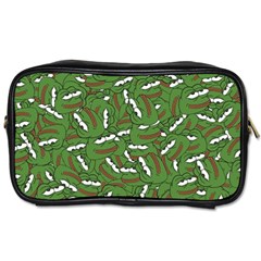 Pepe The Frog Face Pattern Green Kekistan Meme Toiletries Bag (one Side) by snek