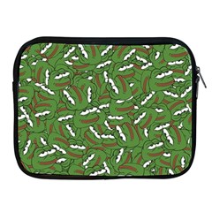 Pepe The Frog Face Pattern Green Kekistan Meme Apple Ipad 2/3/4 Zipper Cases by snek