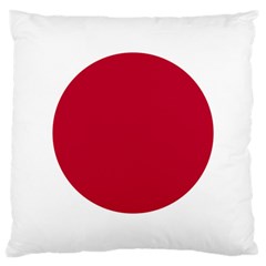 Flag Of Japan Large Cushion Case (two Sides) by abbeyz71