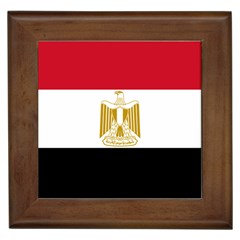 Flag Of Egypt Framed Tile by abbeyz71