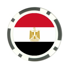 Flag Of Egypt Poker Chip Card Guard (10 Pack) by abbeyz71