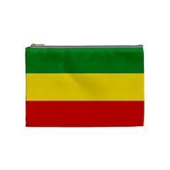 Ethiopia Tricolor Cosmetic Bag (medium) by abbeyz71