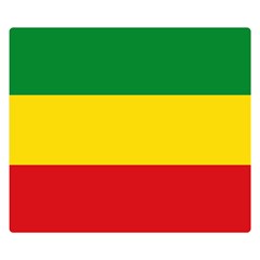 Flag Of Ethiopia Double Sided Flano Blanket (small)  by abbeyz71