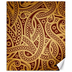 Fine Pattern Canvas 20  X 24  by Sobalvarro