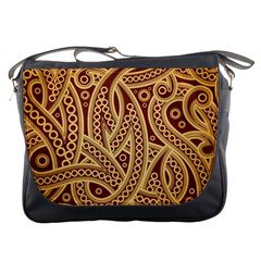 Fine Pattern Messenger Bag by Sobalvarro