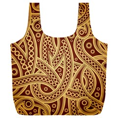 Fine Pattern Full Print Recycle Bag (xxl) by Sobalvarro