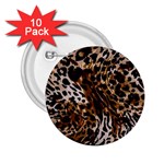 Cheetah by Traci K 2.25  Buttons (10 pack)  Front