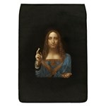 Salvator Mundi Leonardo DaVindi 1500 Jesus Christ Savior of the World Original Paint Most expensive in the world Removable Flap Cover (L) Front