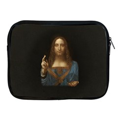 Salvator Mundi Leonardo Davindi 1500 Jesus Christ Savior Of The World Original Paint Most Expensive In The World Apple Ipad 2/3/4 Zipper Cases by snek