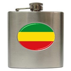 Flag Of Ethiopia Hip Flask (6 Oz) by abbeyz71