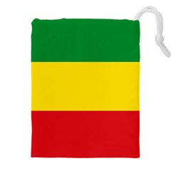 Flag Of Ethiopia Drawstring Pouch (4xl) by abbeyz71