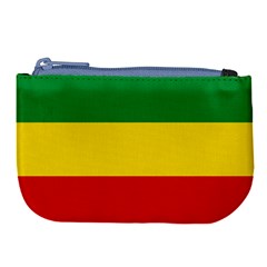 Flag Of Ethiopia Large Coin Purse by abbeyz71