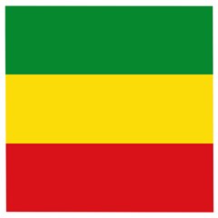 Flag Of Ethiopia Wooden Puzzle Square by abbeyz71