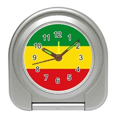 Current Flag Of Ethiopia Travel Alarm Clock by abbeyz71