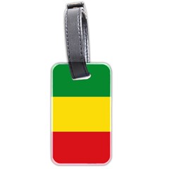 Current Flag Of Ethiopia Luggage Tag (two Sides) by abbeyz71
