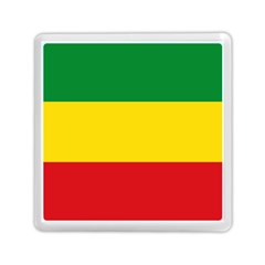 Current Flag Of Ethiopia Memory Card Reader (square)