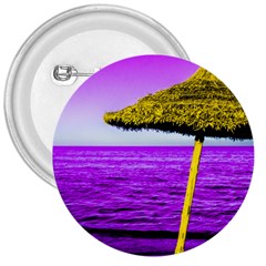 Pop Art Beach Umbrella 3  Buttons by essentialimage