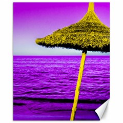 Pop Art Beach Umbrella Canvas 16  X 20  by essentialimage