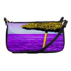 Pop Art Beach Umbrella Shoulder Clutch Bag by essentialimage