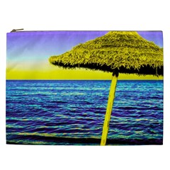 Pop Art Beach Umbrella  Cosmetic Bag (xxl) by essentialimage