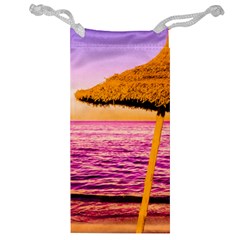 Pop Art Beach Umbrella  Jewelry Bag by essentialimage