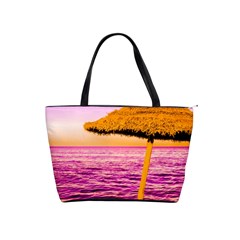 Pop Art Beach Umbrella  Classic Shoulder Handbag by essentialimage