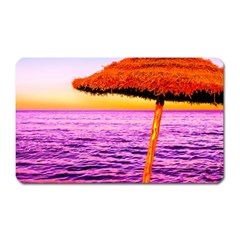 Pop Art Beach Umbrella  Magnet (rectangular) by essentialimage