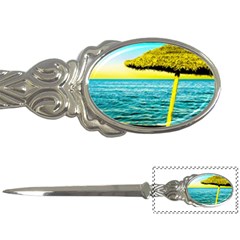 Pop Art Beach Umbrella  Letter Opener