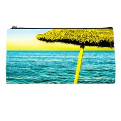 Pop Art Beach Umbrella  Pencil Cases