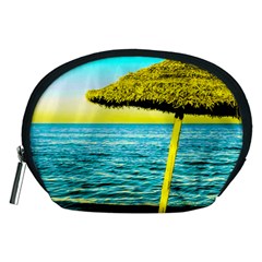 Pop Art Beach Umbrella  Accessory Pouch (medium) by essentialimage