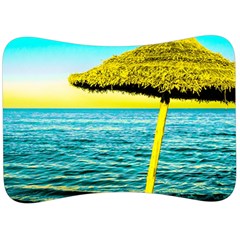 Pop Art Beach Umbrella  Velour Seat Head Rest Cushion