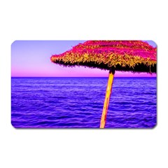 Pop Art Beach Umbrella  Magnet (rectangular) by essentialimage