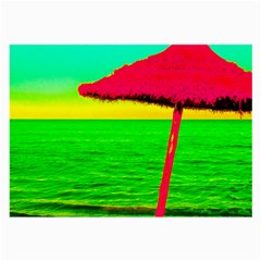 Pop Art Beach Umbrella Large Glasses Cloth by essentialimage