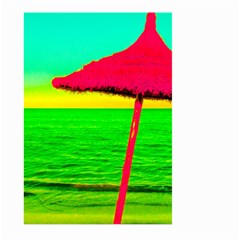Pop Art Beach Umbrella Large Garden Flag (two Sides) by essentialimage