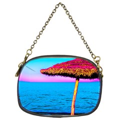 Pop Art Beach Umbrella  Chain Purse (one Side) by essentialimage