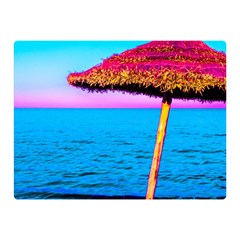 Pop Art Beach Umbrella  Double Sided Flano Blanket (mini)  by essentialimage