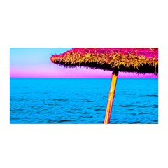 Pop Art Beach Umbrella  Satin Wrap by essentialimage