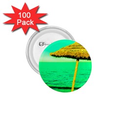 Pop Art Beach Umbrella  1 75  Buttons (100 Pack)  by essentialimage