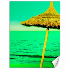 Pop Art Beach Umbrella  Canvas 36  X 48  by essentialimage