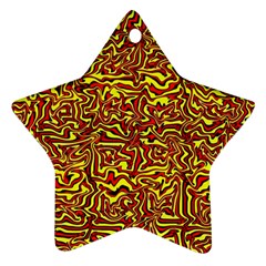 Rby 73 Star Ornament (two Sides) by ArtworkByPatrick