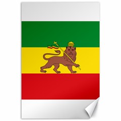 Flag Of Ethiopian Empire  Canvas 24  X 36  by abbeyz71