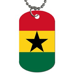 Flag Of Ghana Dog Tag (two Sides) by trulycreative