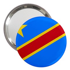 Flag Of The Democratic Republic Of The Congo 3  Handbag Mirrors by abbeyz71