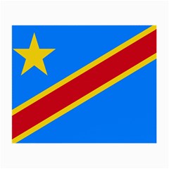 Flag Of The Democratic Republic Of The Congo Small Glasses Cloth by abbeyz71